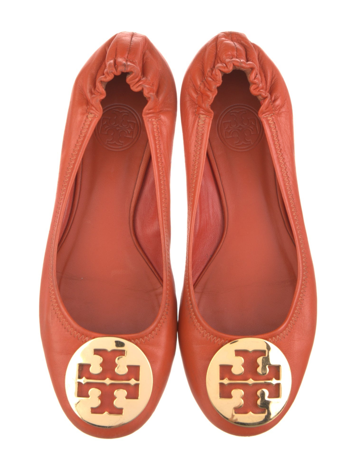 Tory Burch Leather Ballet Flats